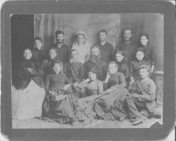Eli and Rose Poliakov's Wedding in Missouri, 1880s Eli-and-Rose-Poliakov-wedding-1880s
